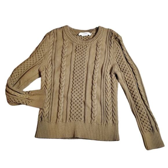 Frame Cableknit Fitted Sweater Size Large - Picture 1 of 6
